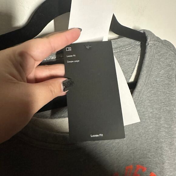 Nike Sportswear Trend Fleece Gray Athletic Pullover Crewneck NWT Size XXL Men's - Picture 6 of 16